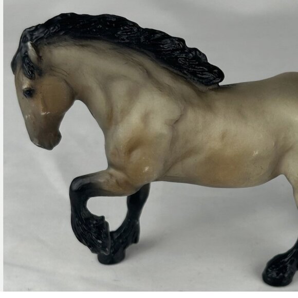Retired Breyer Horse #3175 Action Drafters Big And Small Clydesdale Bay Roan - Picture 1 of 8